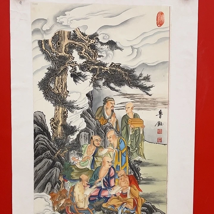 国画鲁钰先生精品系列