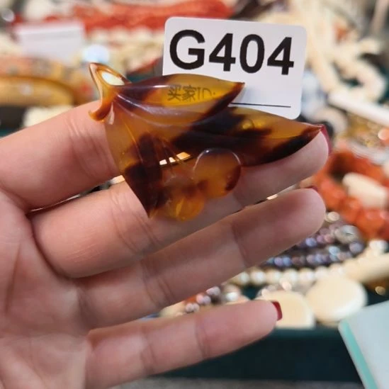 合成碳硅石纯铜冒胸针虫咬