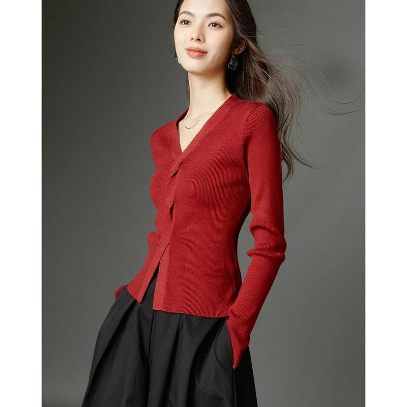 【新品】2025内搭外穿毛衣条纹套头针织衫女25071031