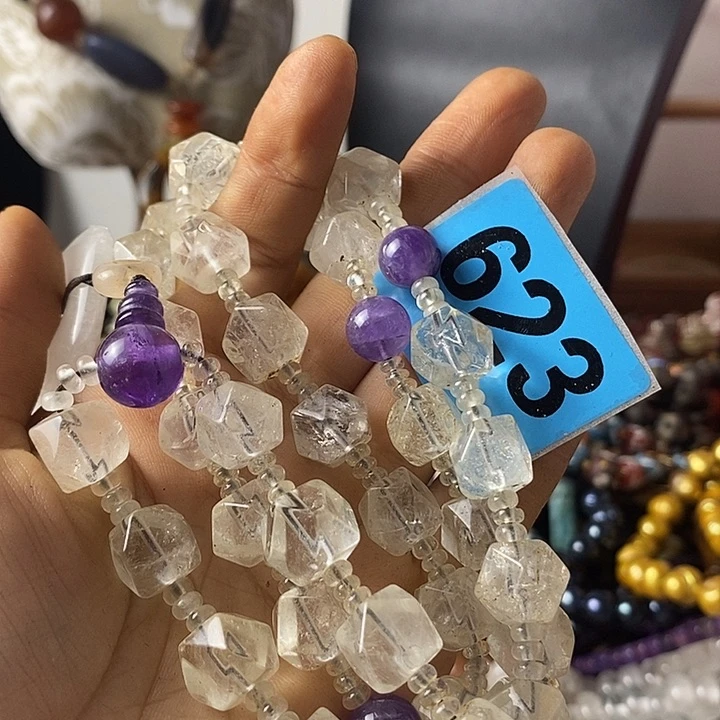 红***子玛瑙/玉髓颈饰未镶嵌