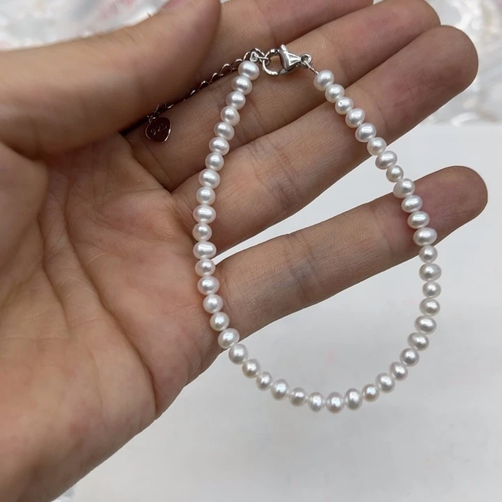 未镶嵌淡水珍珠颈饰00790