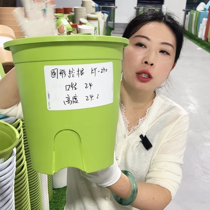 正品圆控口24高24白色8只无托