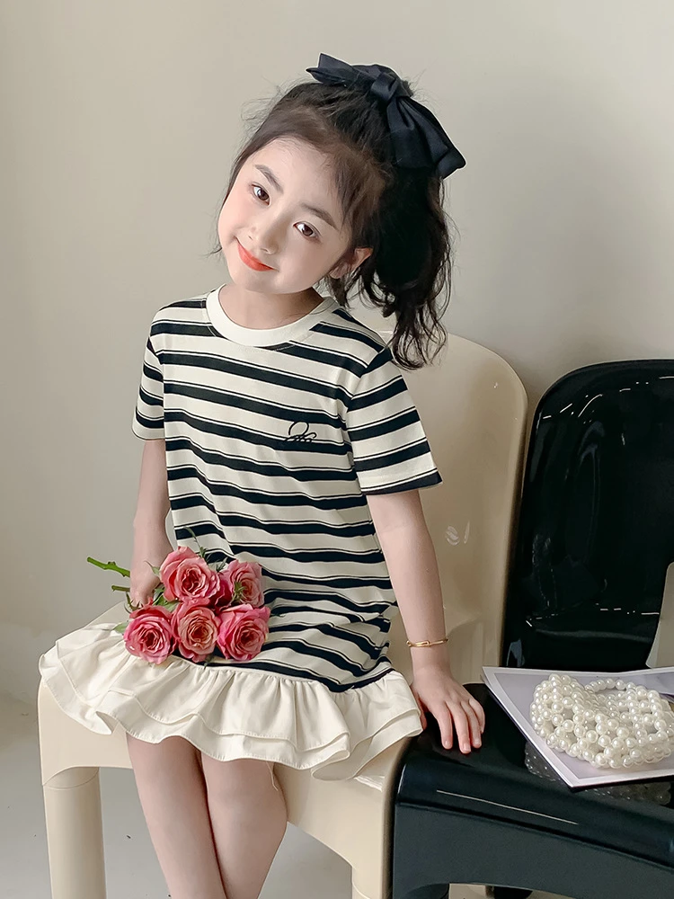 金桔子/专拍3号链接女童时尚连衣裙儿童小香风洋气百搭