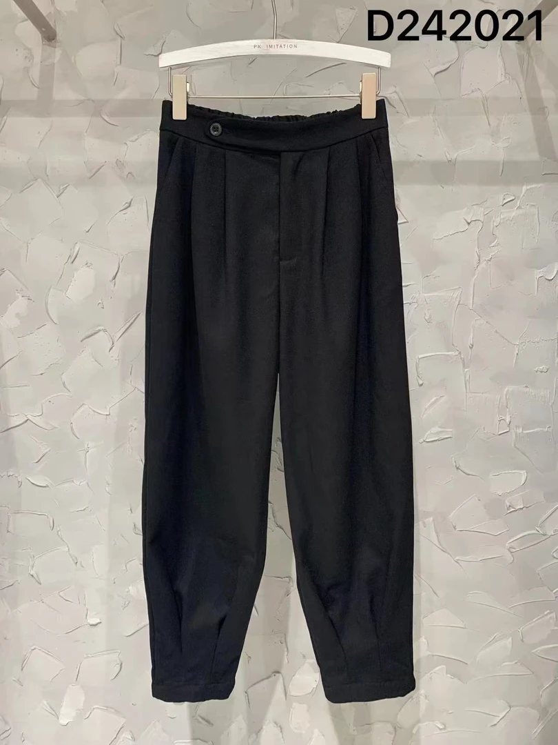 有货芬芬家#D242021秋冬福利磨毛呢料九分抓脚哈伦靴裤，裤长：88cm