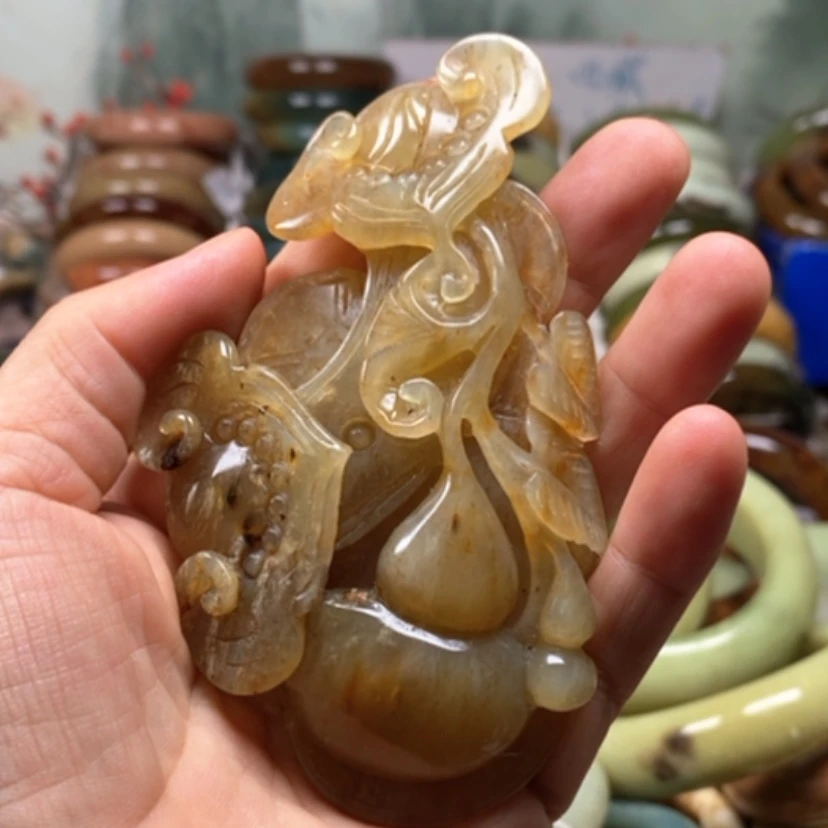 【闪购商品】未镶嵌蛇纹石玉手镯