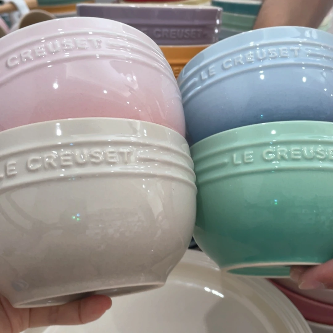 瓷片微瑕4个顿顿碗500ml