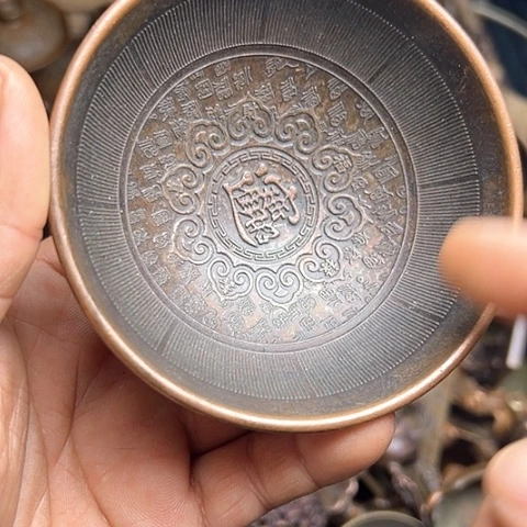 铜制文玩把玩物件