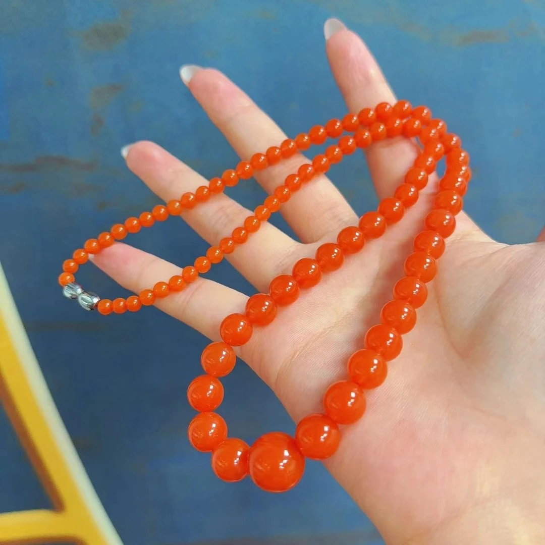 【七七珠宝】天然保山滴水洞5A品级塔链一条（多样性发货）