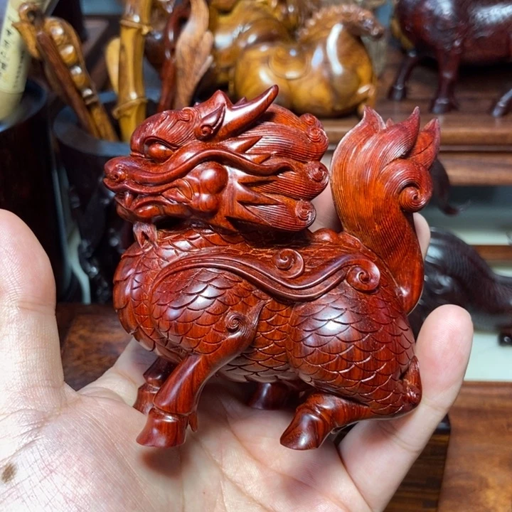 檀香紫檀（小叶紫檀）东艺麒麟