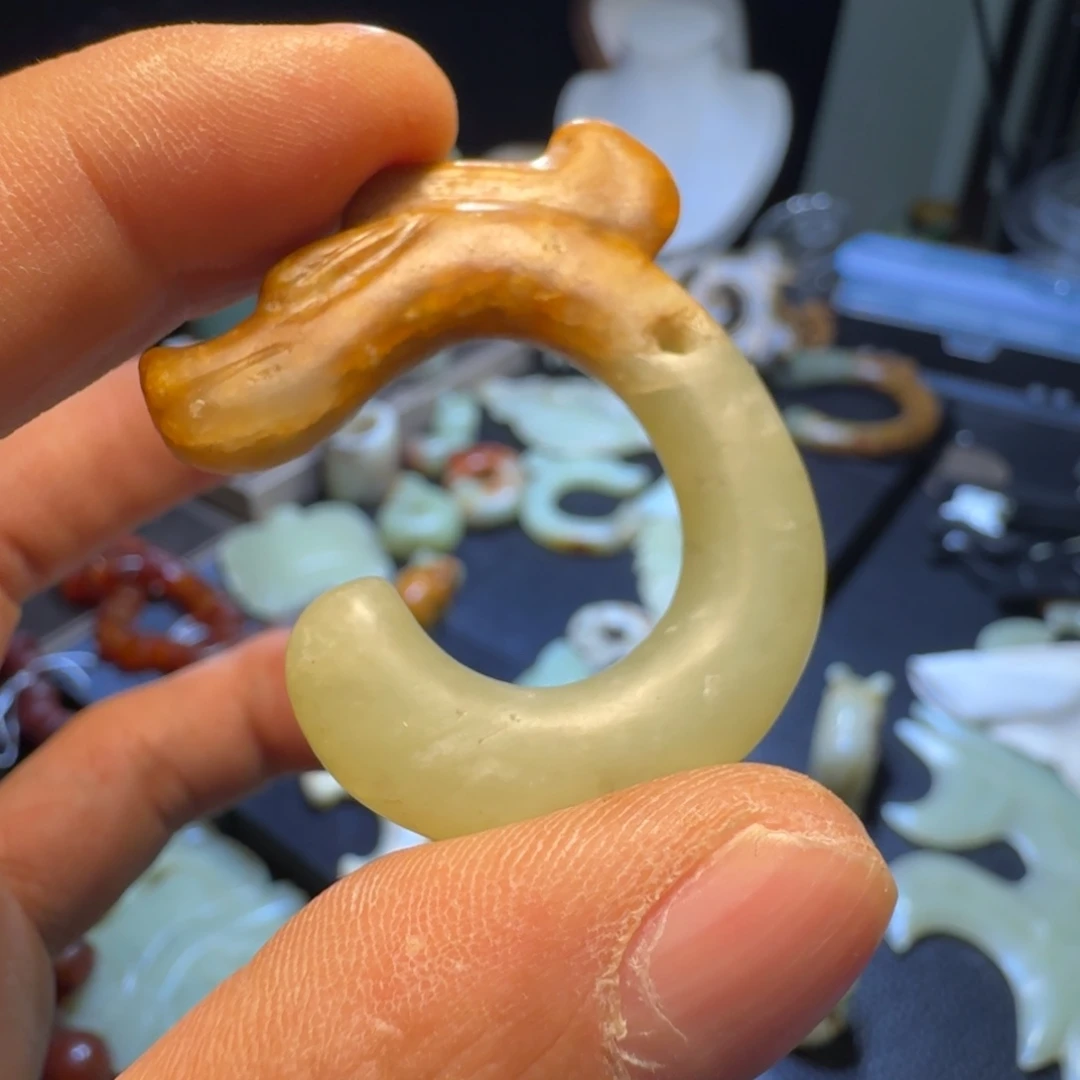 用***8玉玉摆件小龙龙器型