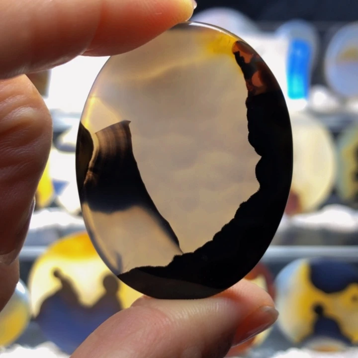 合金玛瑙/玉髓珠宝奇石196