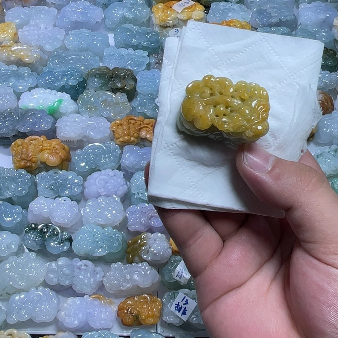 定制翡翠未镶嵌天然