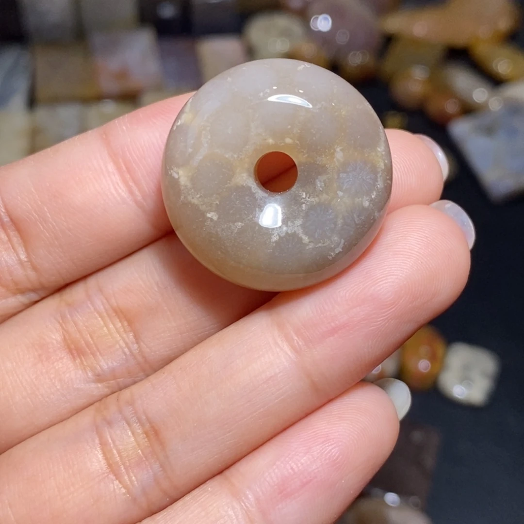 【闪购商品】硅化玉珊瑚玉未镶嵌