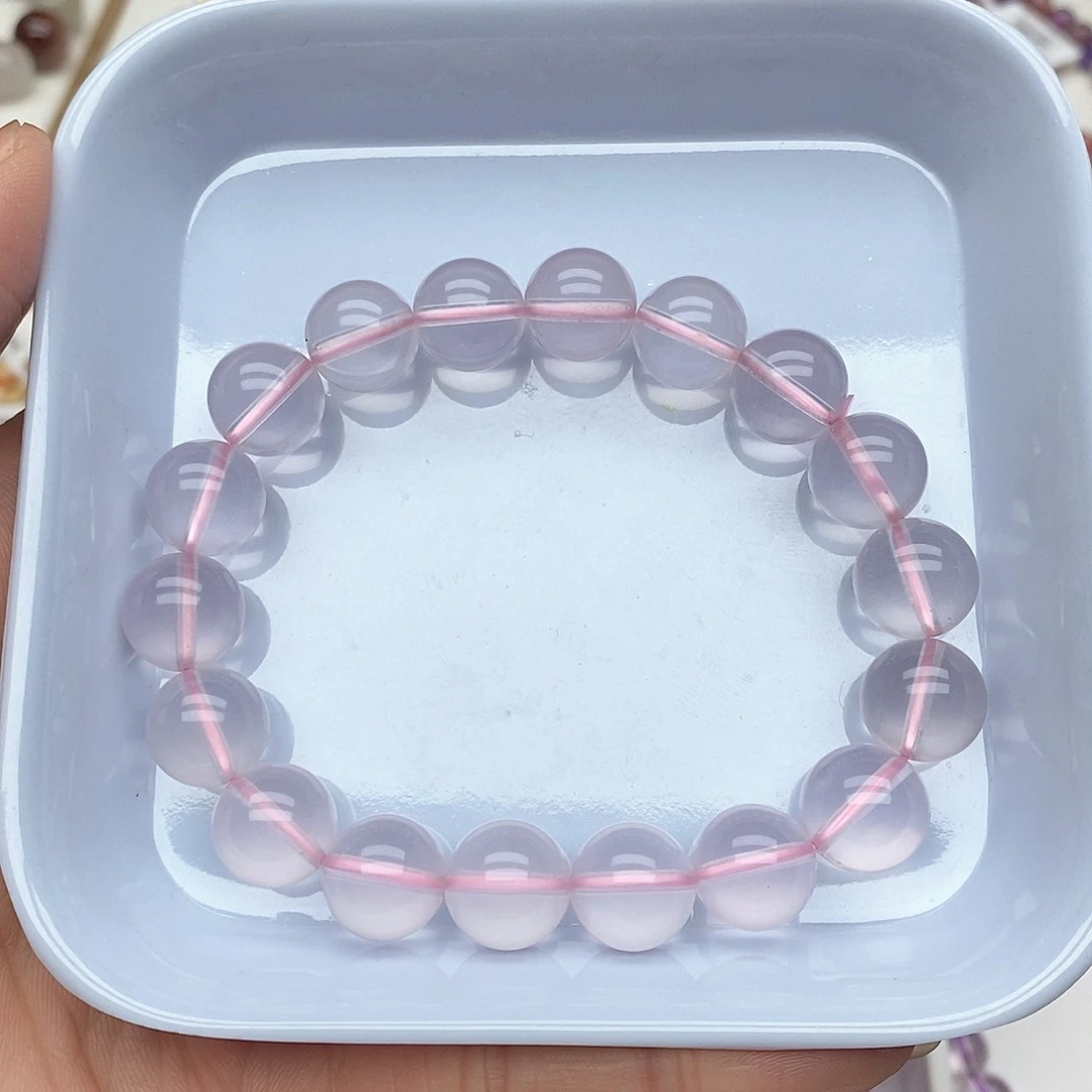水晶手链未镶嵌S**.粉水晶11