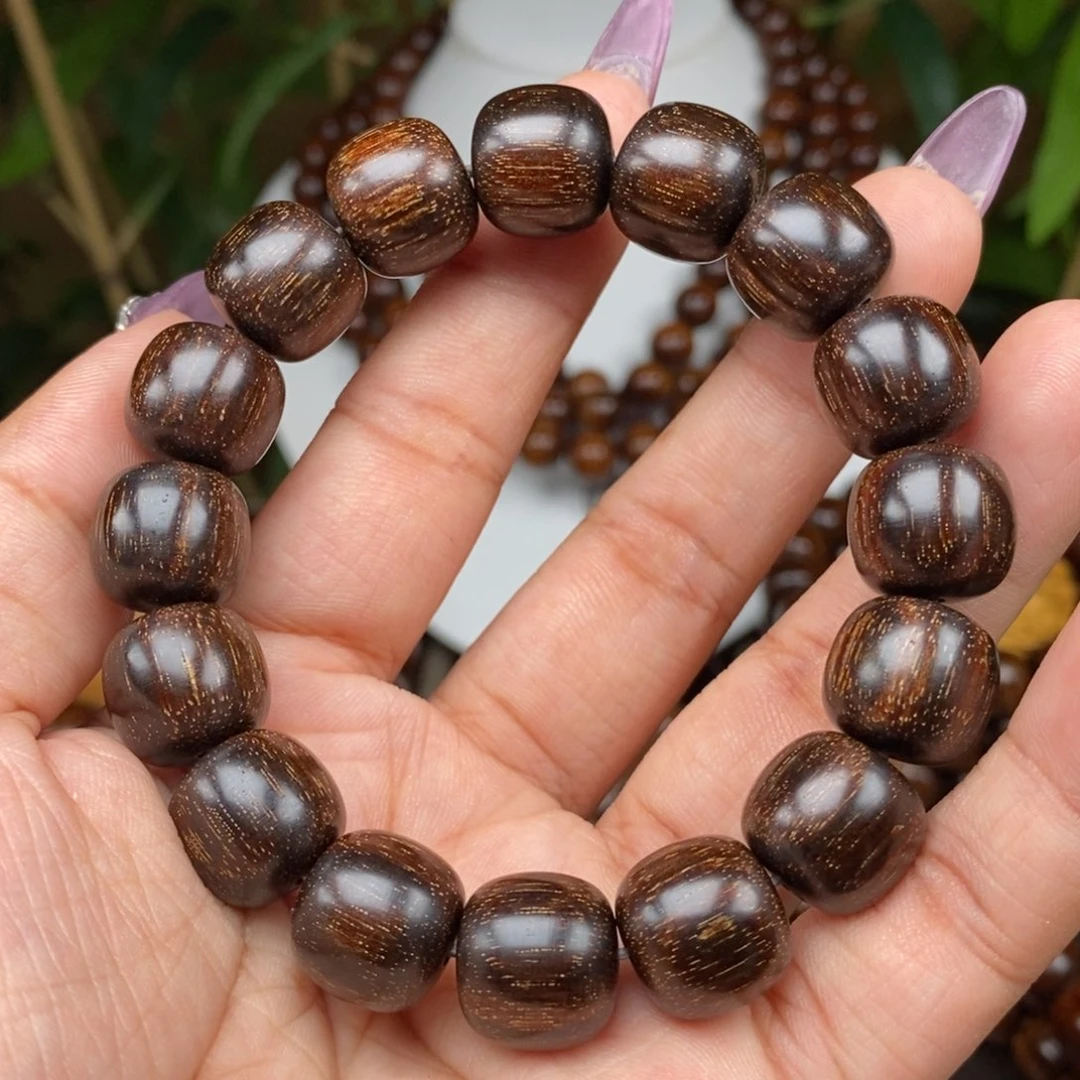 贡木手串/手链贡木1314黑爆星