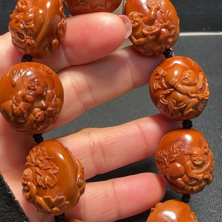 橄榄核手串童子弥勒
