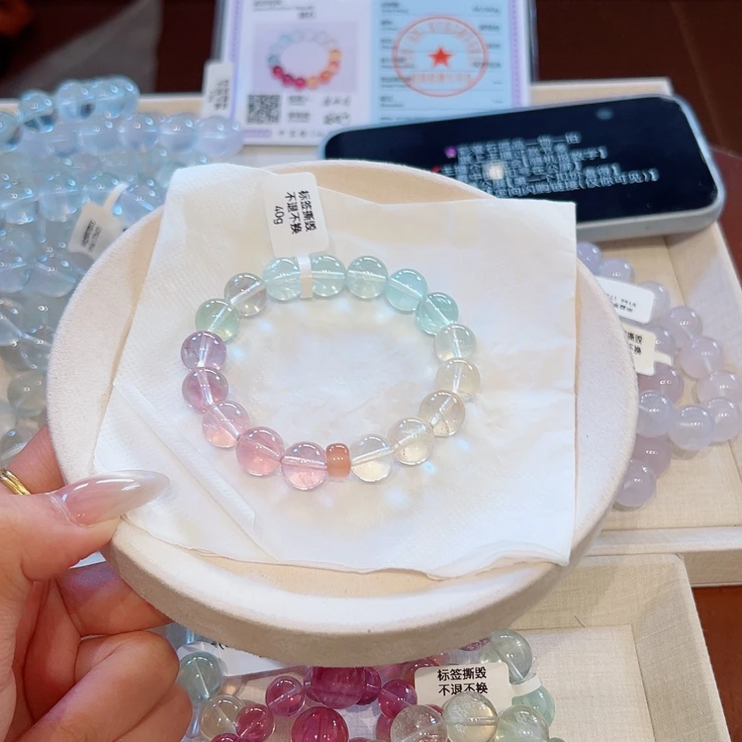 嘘***c水晶手链未镶嵌48小时鉴赏