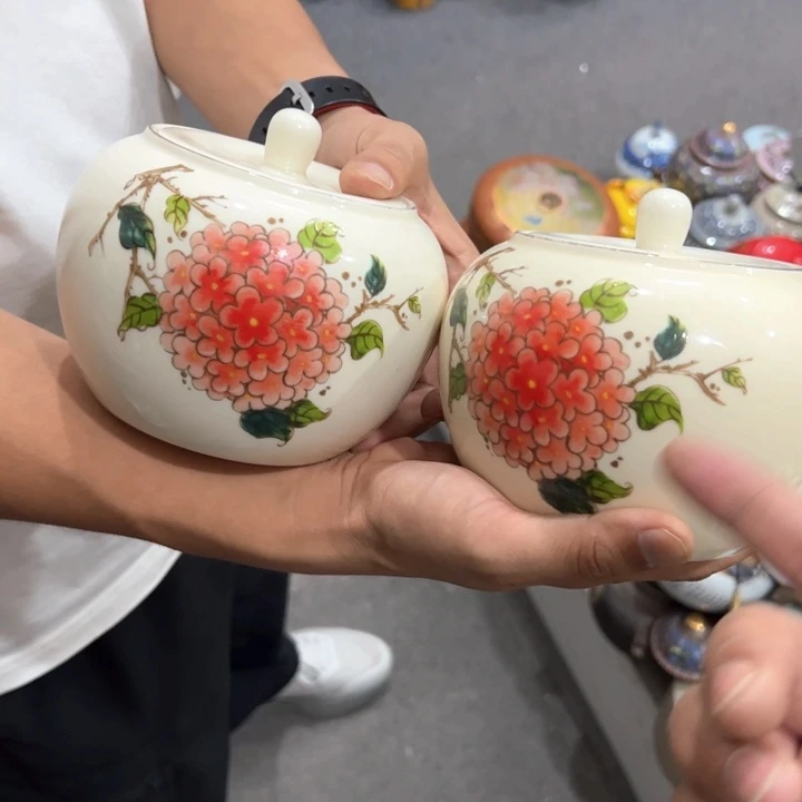 瑕疵福利品陶瓷茶叶罐