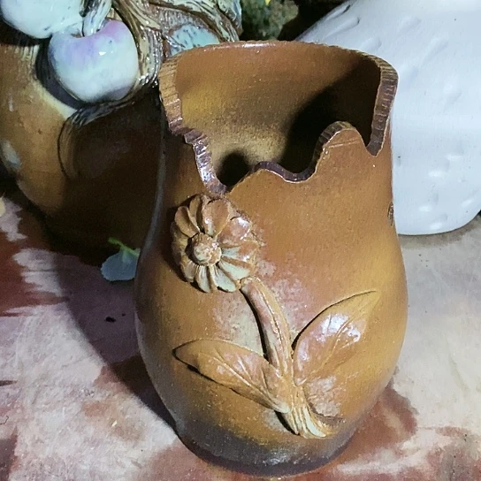 【闪购商品】紫砂花盆13.24花盆花盆