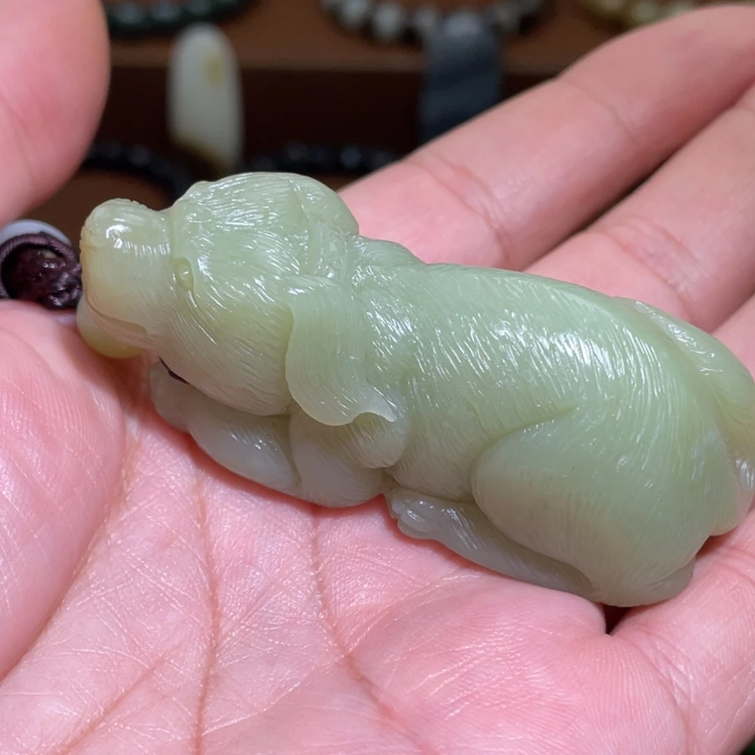 鑫***和田玉未镶嵌颈饰