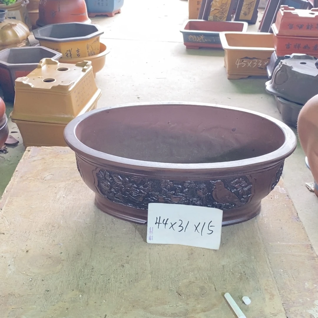 紫砂花盆紫砂紫砂