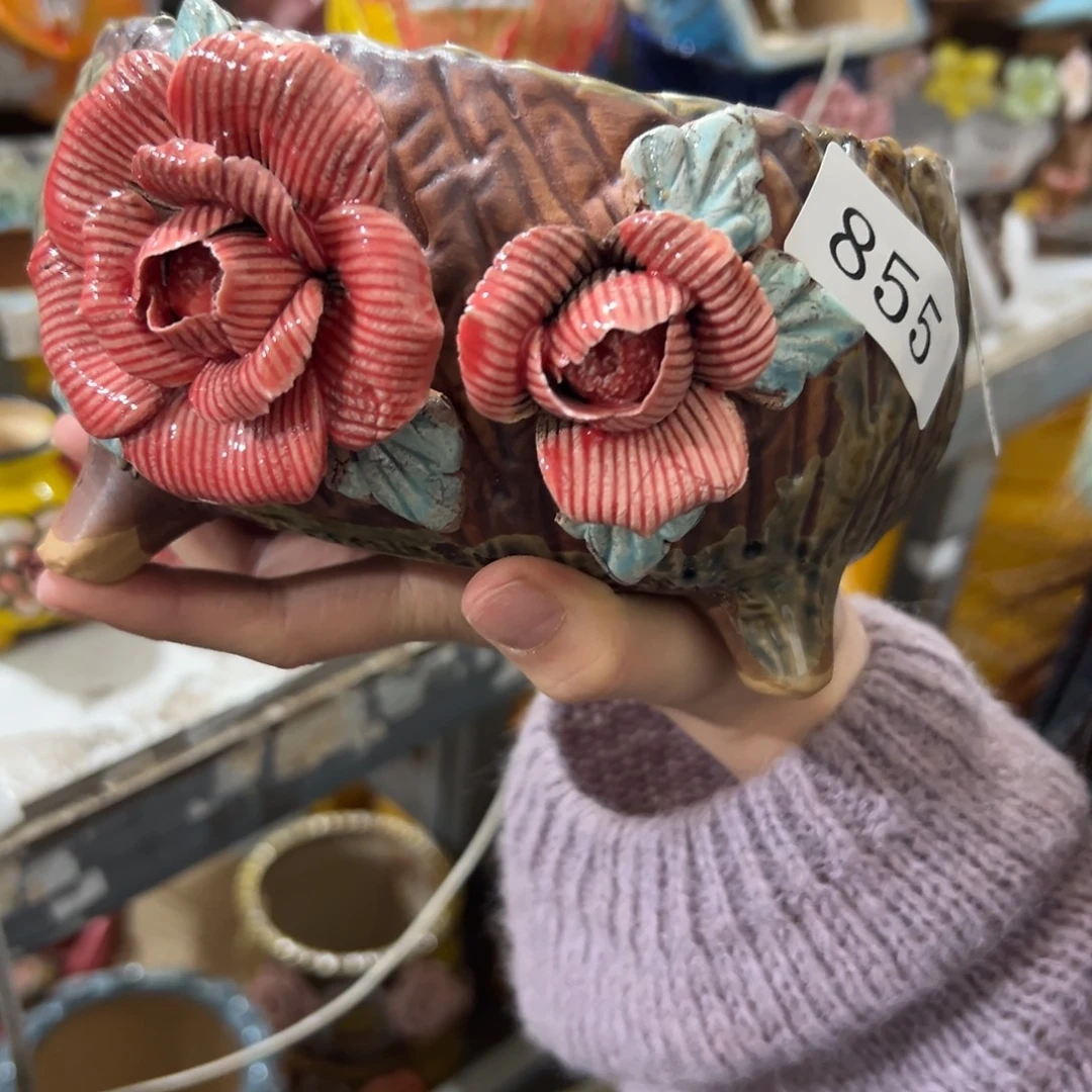 满18.8包邮多肉花盆爱退拉黑瑕疵855