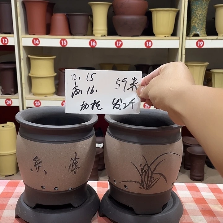 宜兴丁山张伟花盆