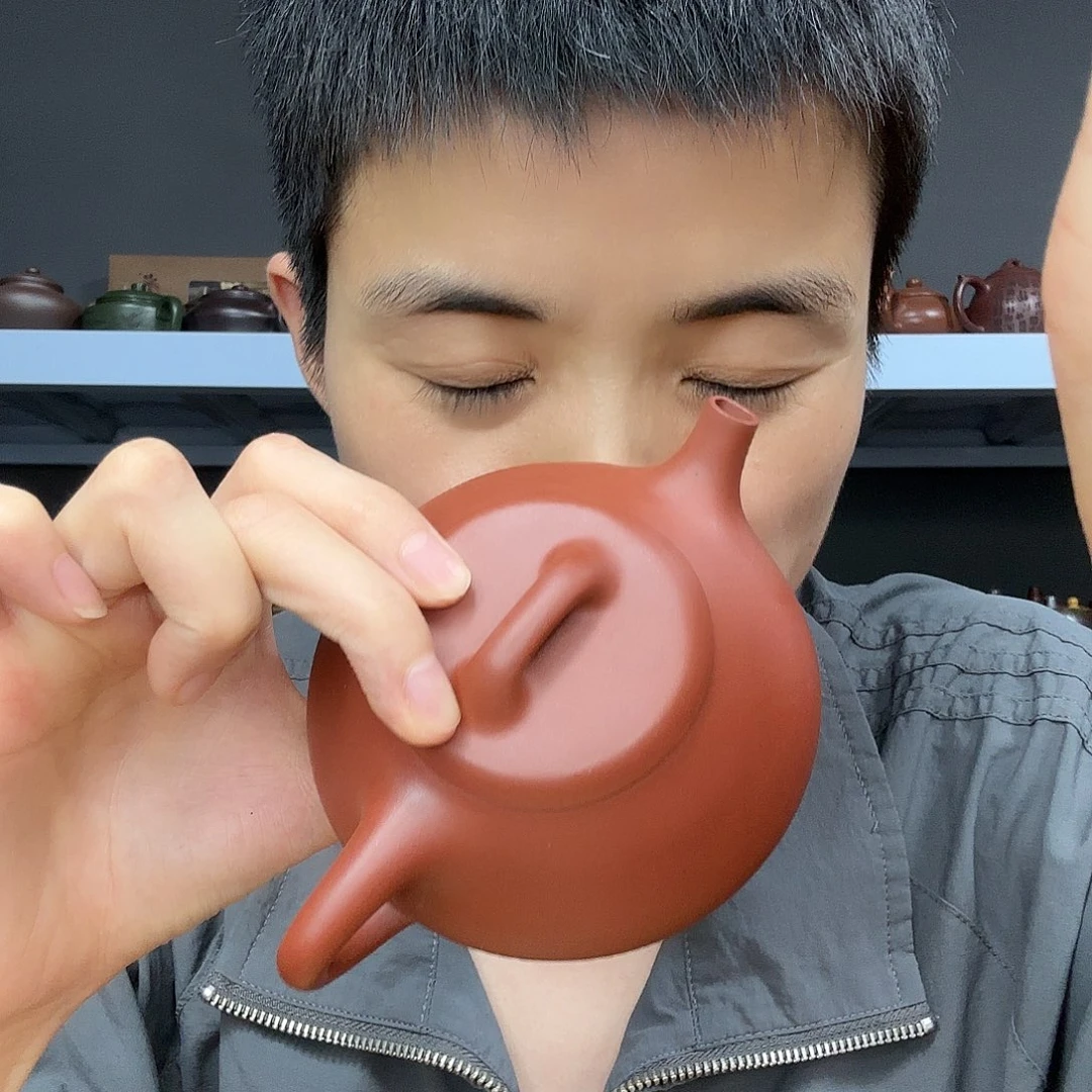 茶壶底槽青民间手艺人全手工制作