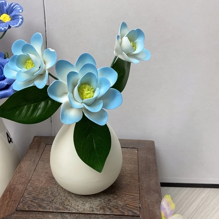 陶瓷手工制作陶瓷花