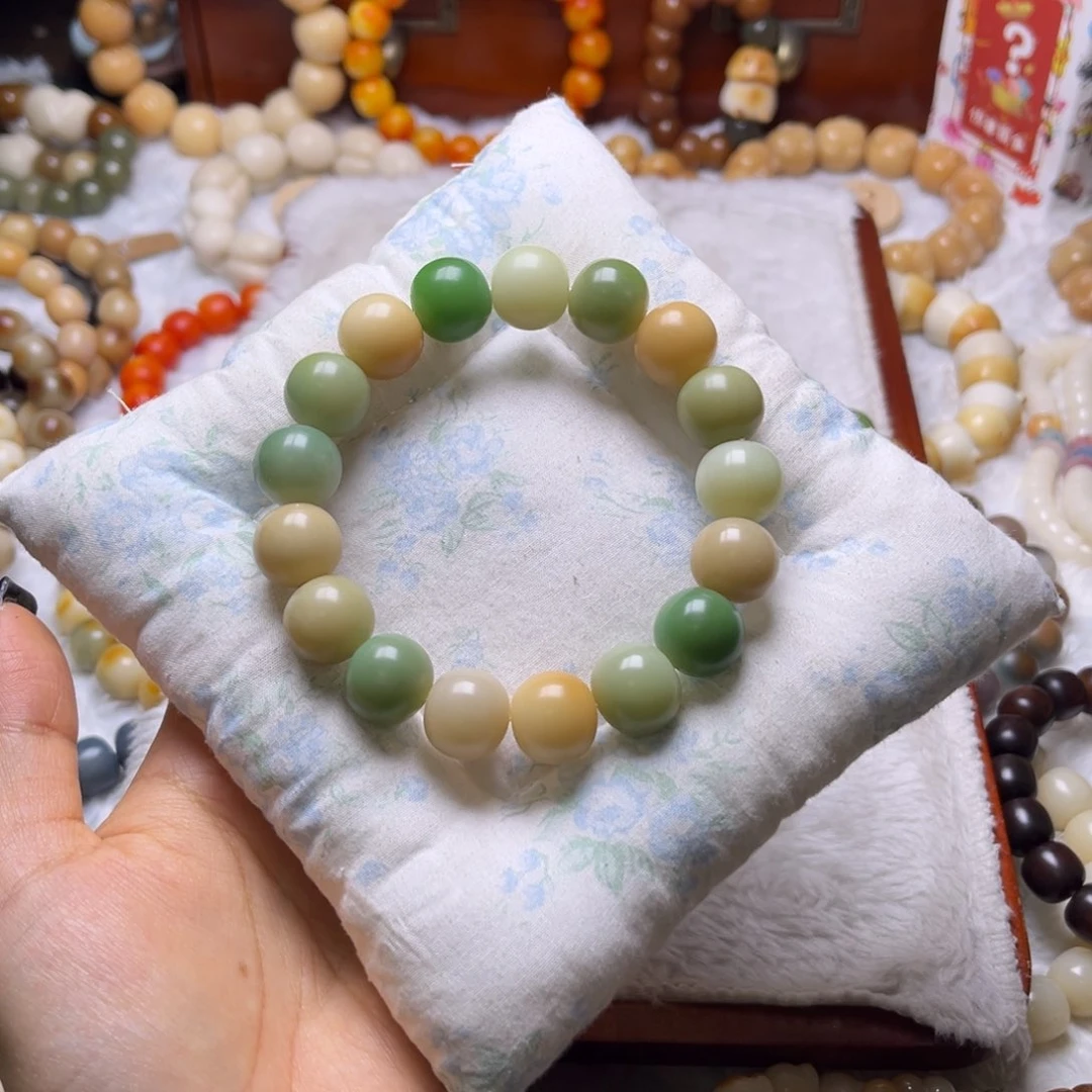 菩提根/象牙果手串495m豆干磨卡15