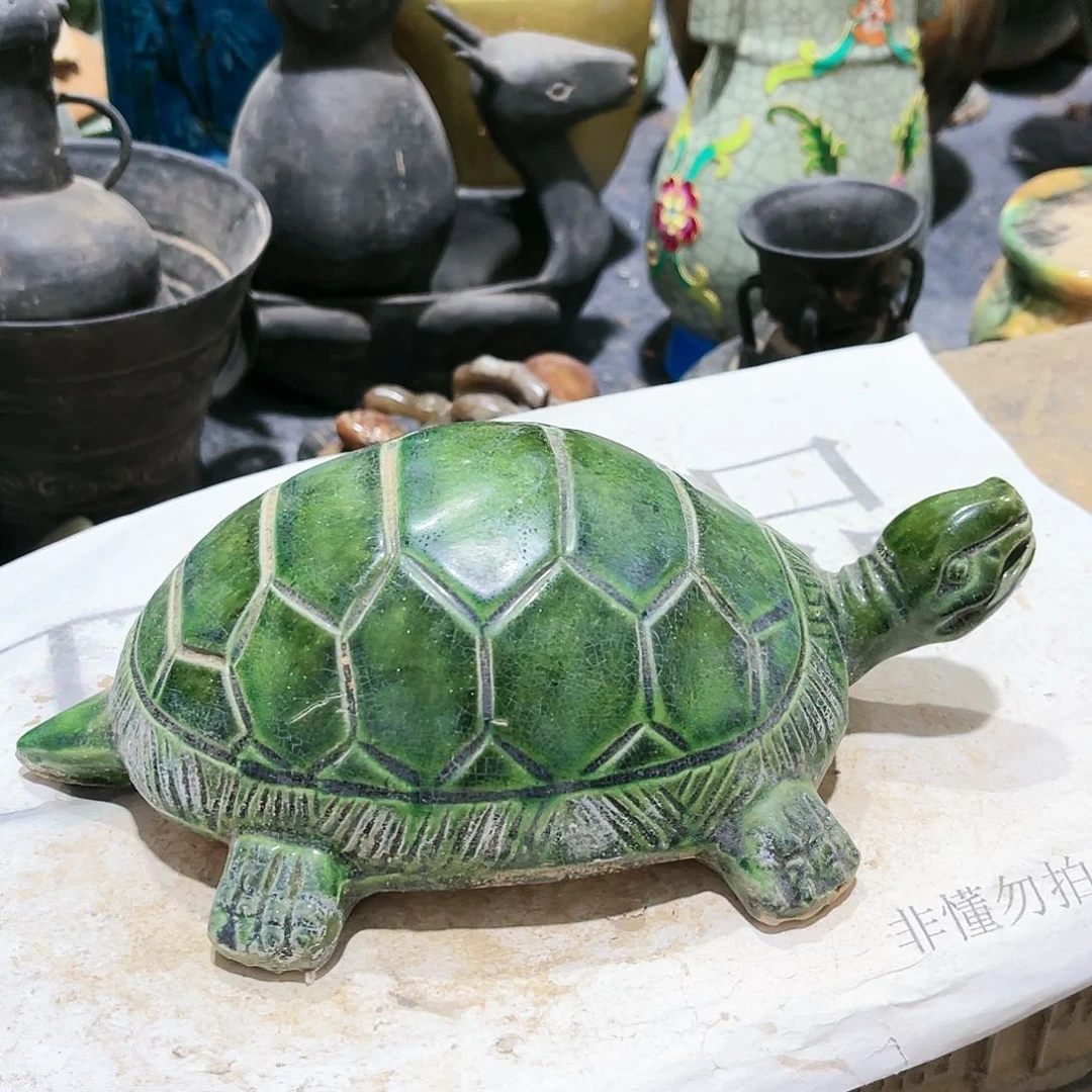 瓦当摆件摆件茶的茶桌陶瓷