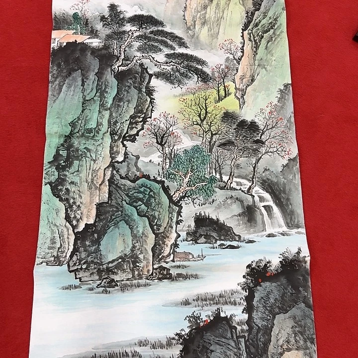 国画小姐姐卖好国画