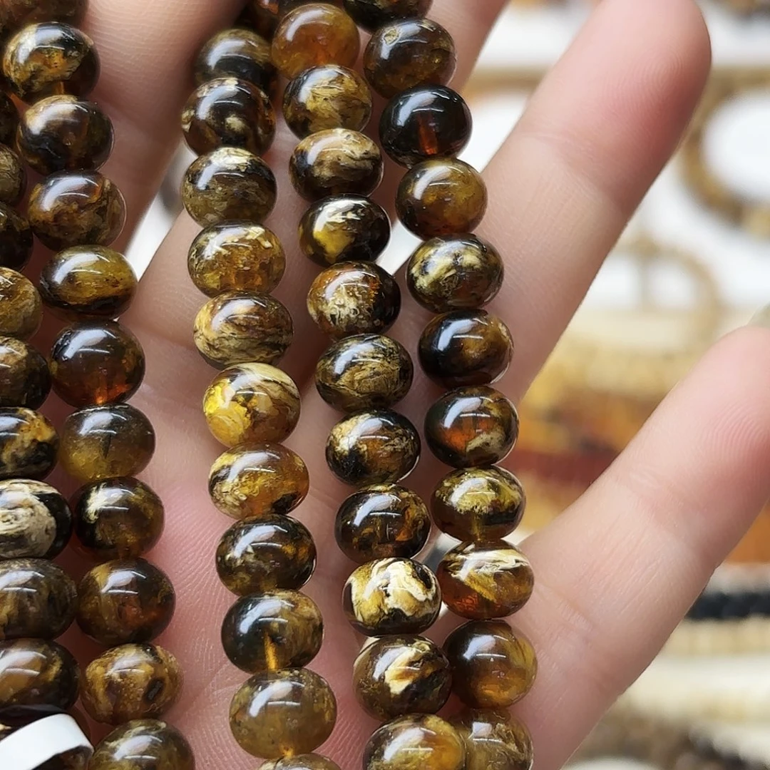 琥珀未镶嵌裸石八91414