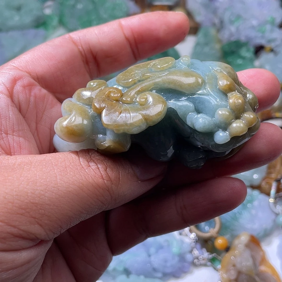 颈饰未镶嵌翡翠翡玉缘翡翠