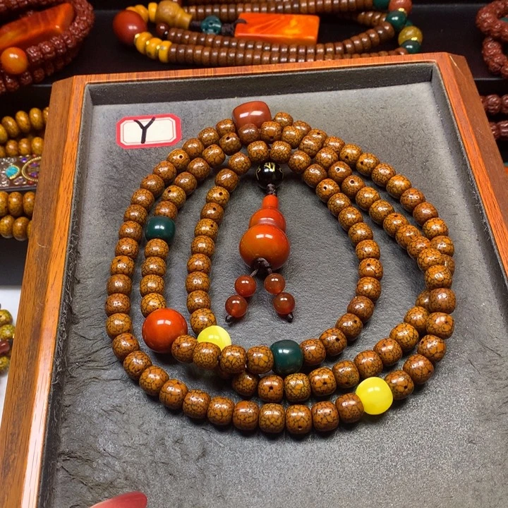 星月菩提吊坠菩提