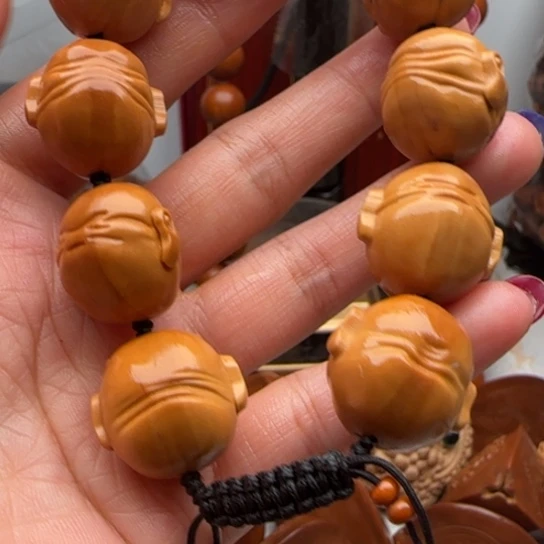 橄榄核手串橄榄雕工艺品