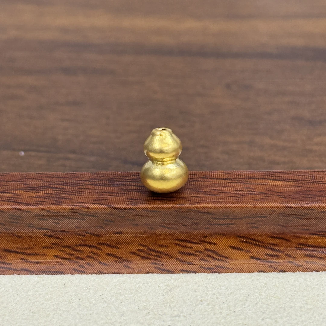 君潮黄金足金999上下孔葫芦DP1360-0180