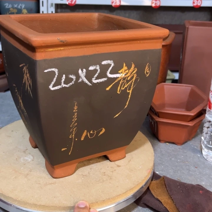 紫砂花盆宜兴紫砂