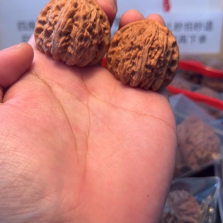 把件文玩核桃白狮子全品37尺00012