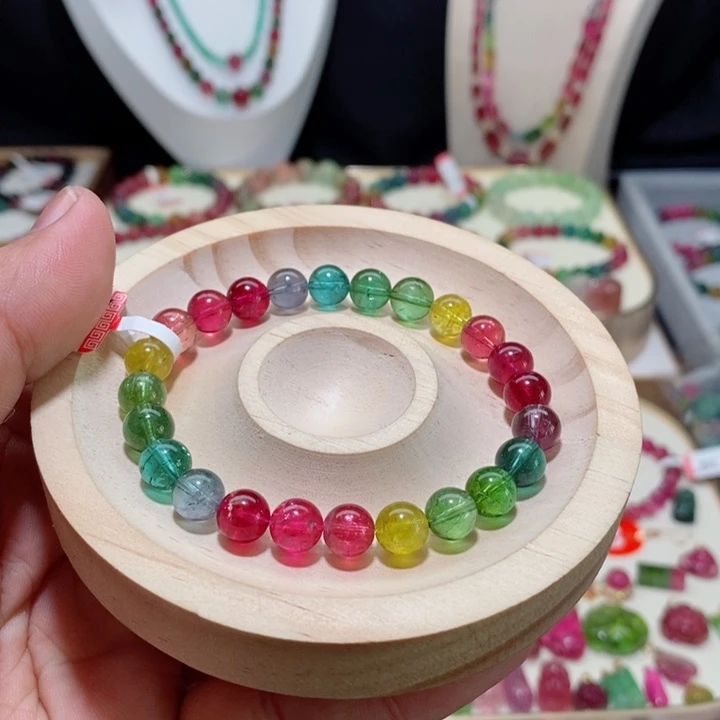 碧玺手链未镶嵌碧玺手链