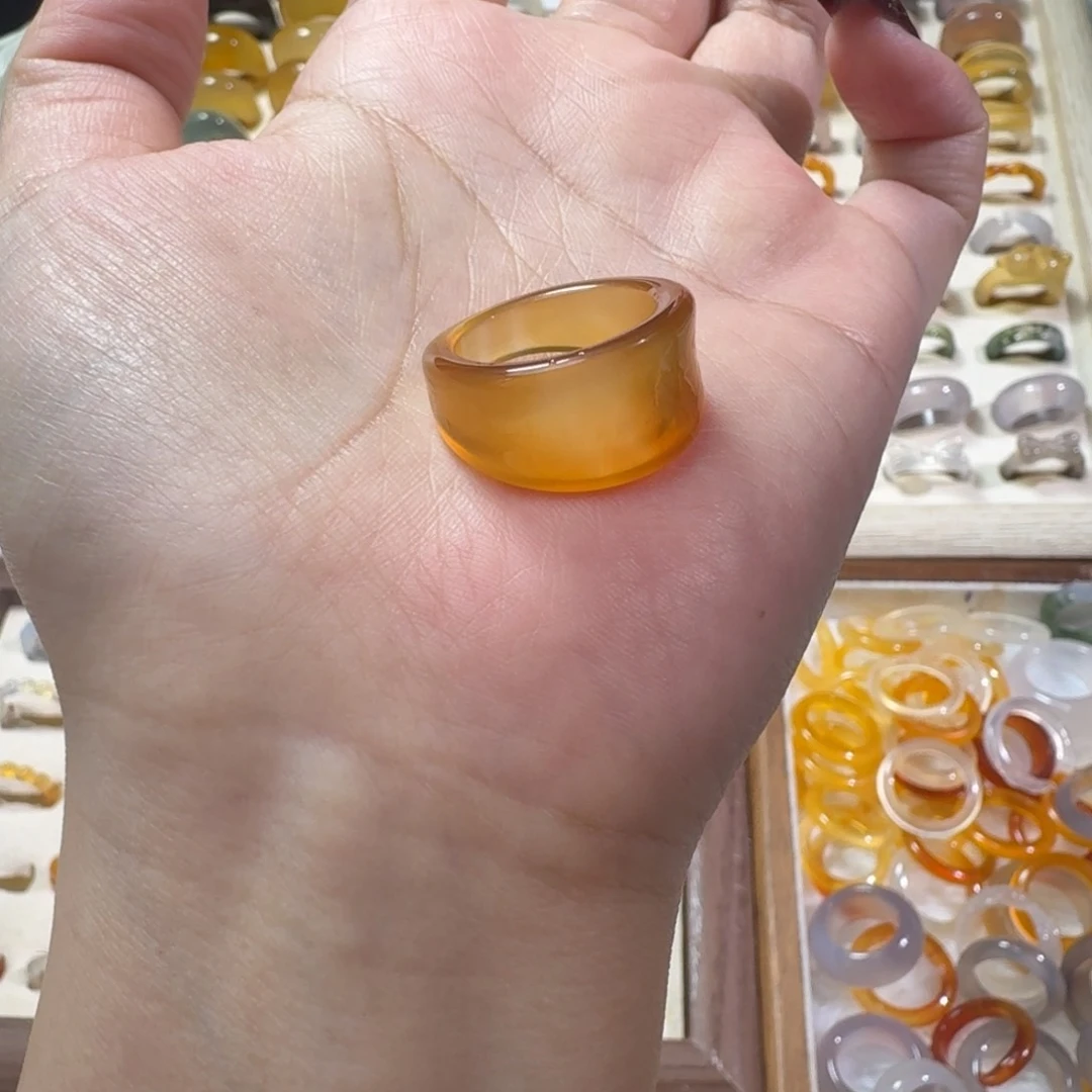 未镶嵌戒指玛瑙/玉髓937港14