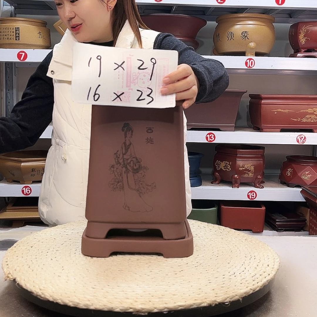 紫砂花盆紫砂花盆