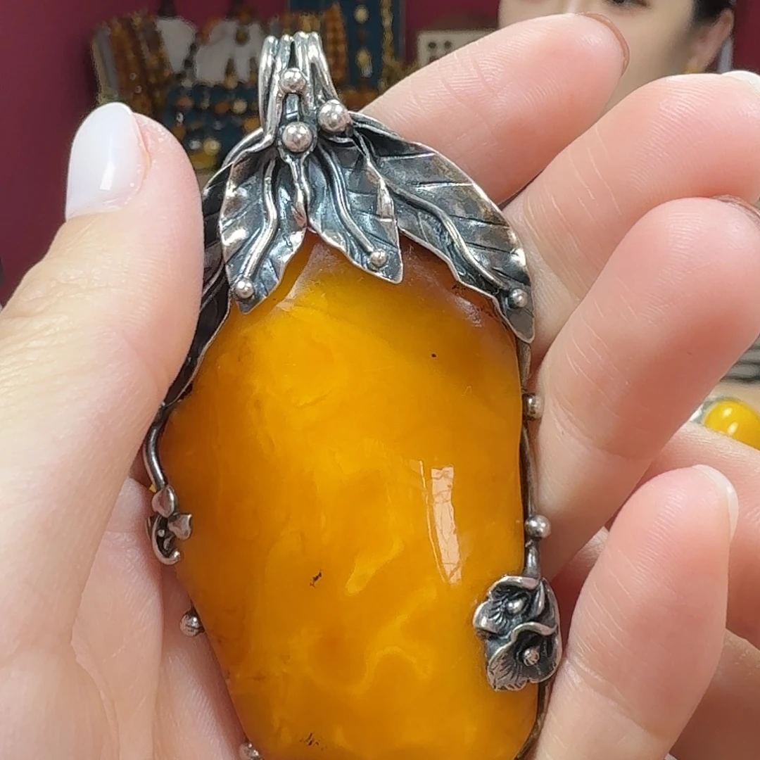 蜜蜡吊坠(不含链)未镶嵌吊坠