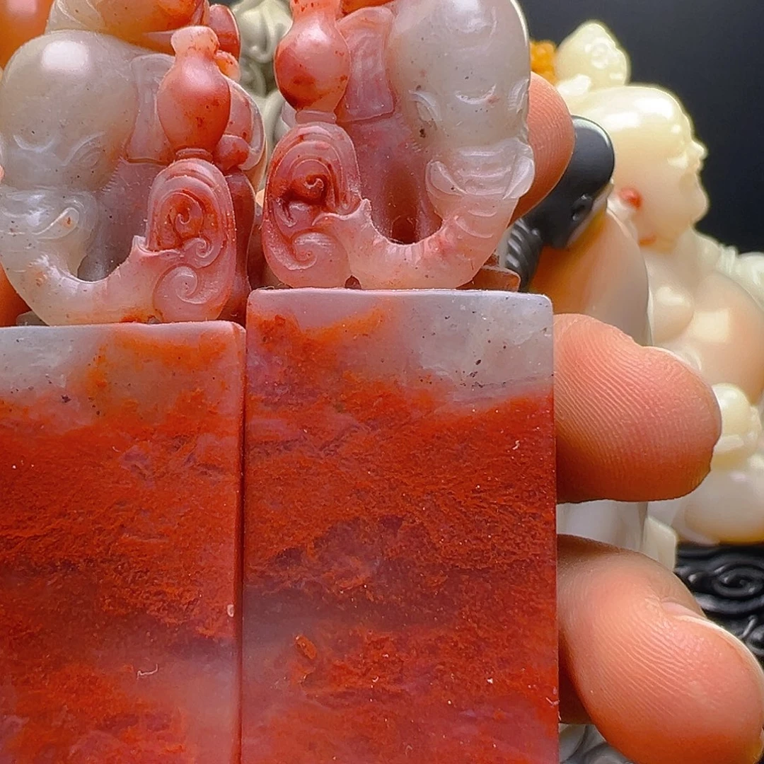 影***子寿山石寿山高山素章