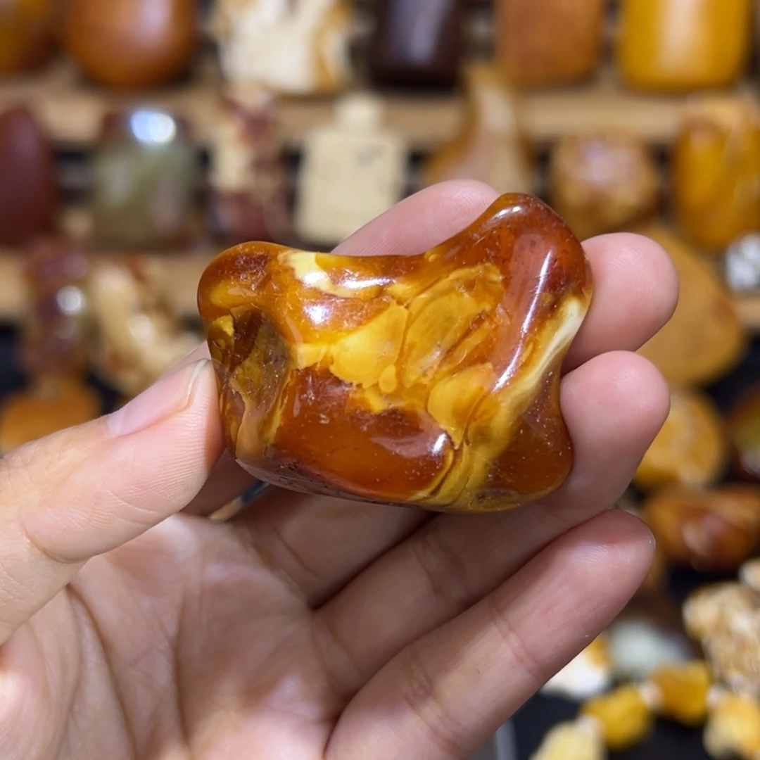 定制琥珀未镶嵌琥珀蜜蜡