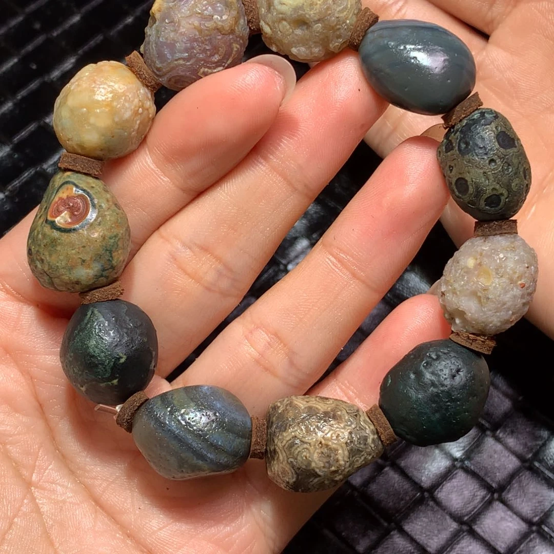 未镶嵌玛瑙/玉髓珠宝半成品