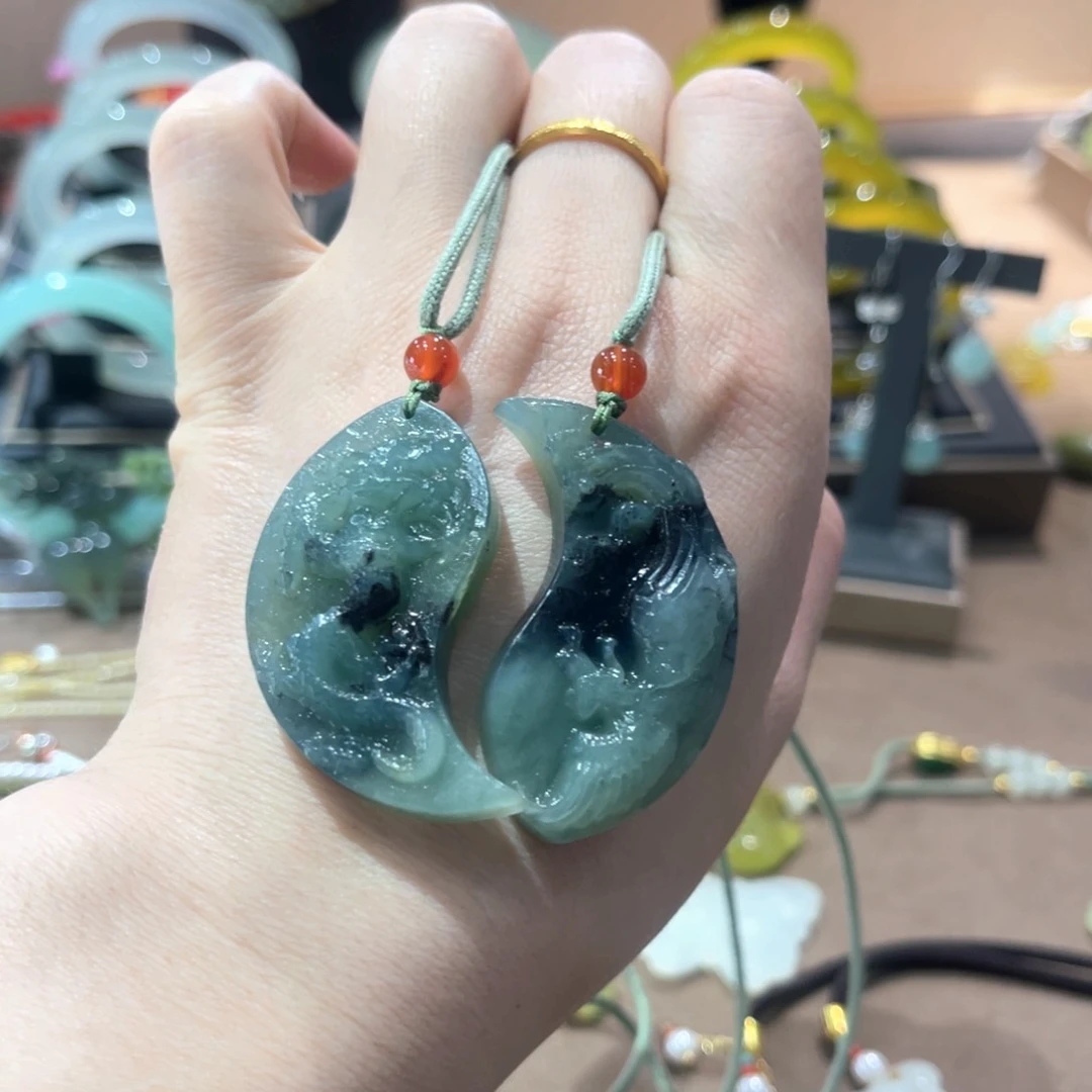 岫玉手镯未镶嵌手镯