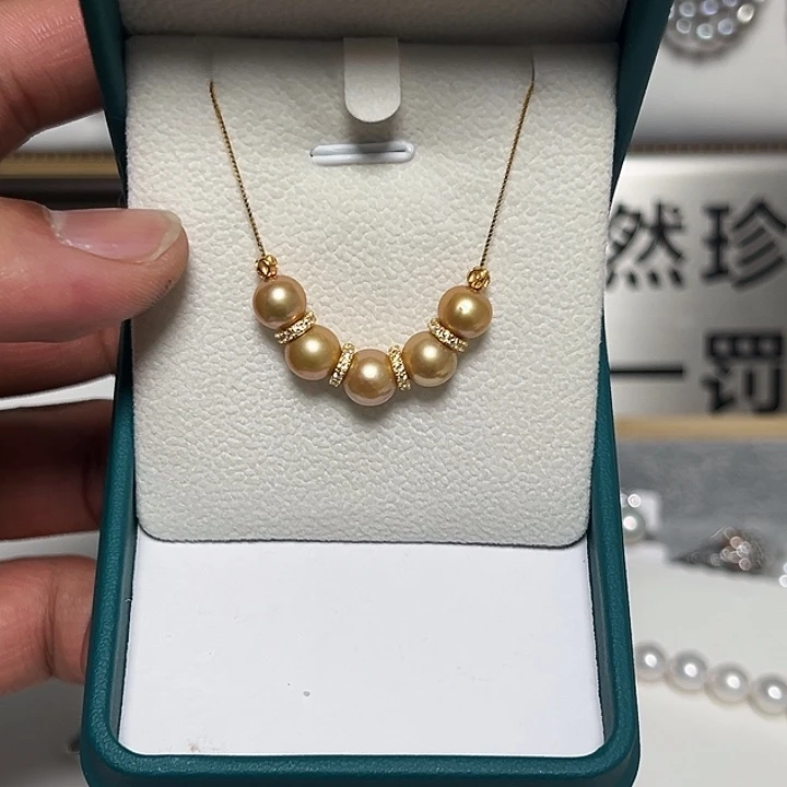 ****~淡水珍珠颈饰银S925镶嵌