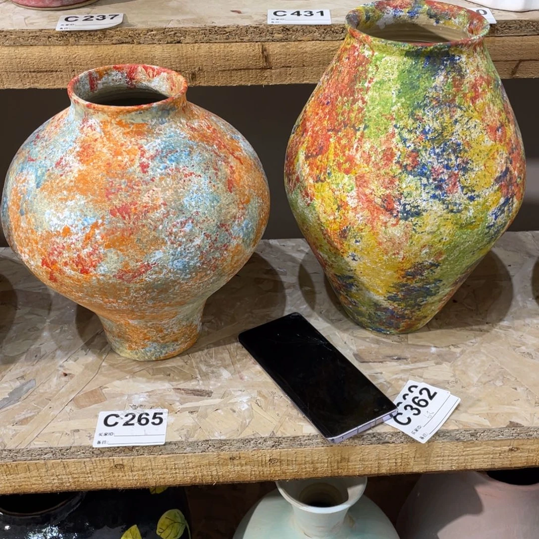 花瓶白泥景德镇陶瓷艺术研究院