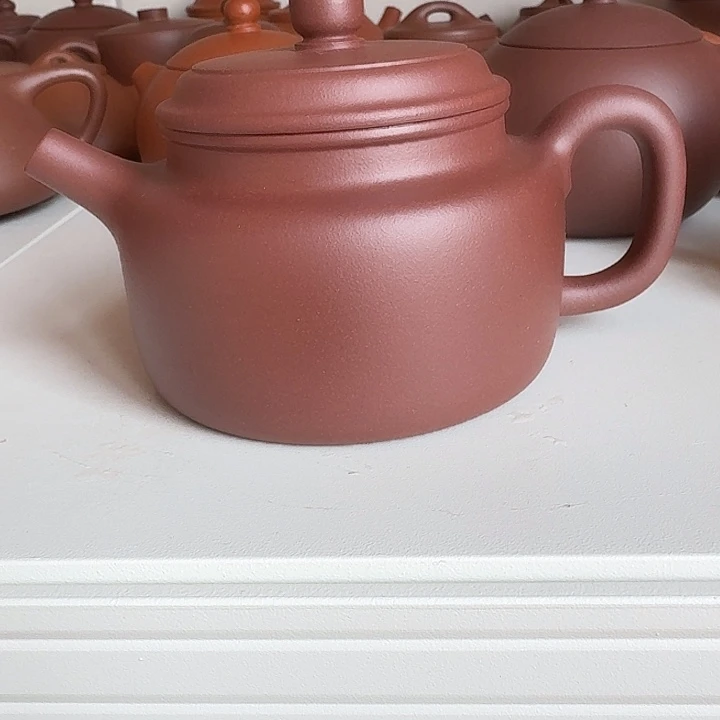 茶壶紫砂底槽清得中220cc